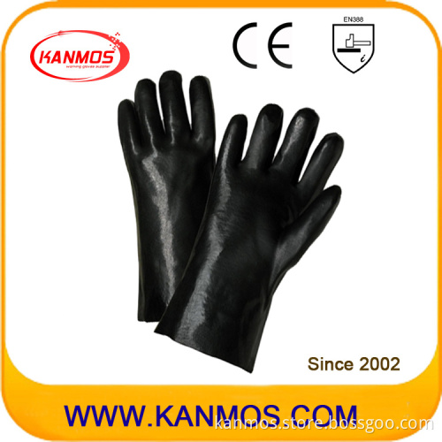 Cheap Industrial Safety PVC Coated Work Gloves (51208)